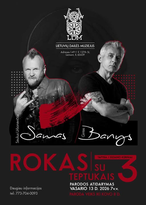 Lietuvių Dailės Muziejus / Lithuanian Museum of Art  Paroda-„Rokas su teptukais 3“