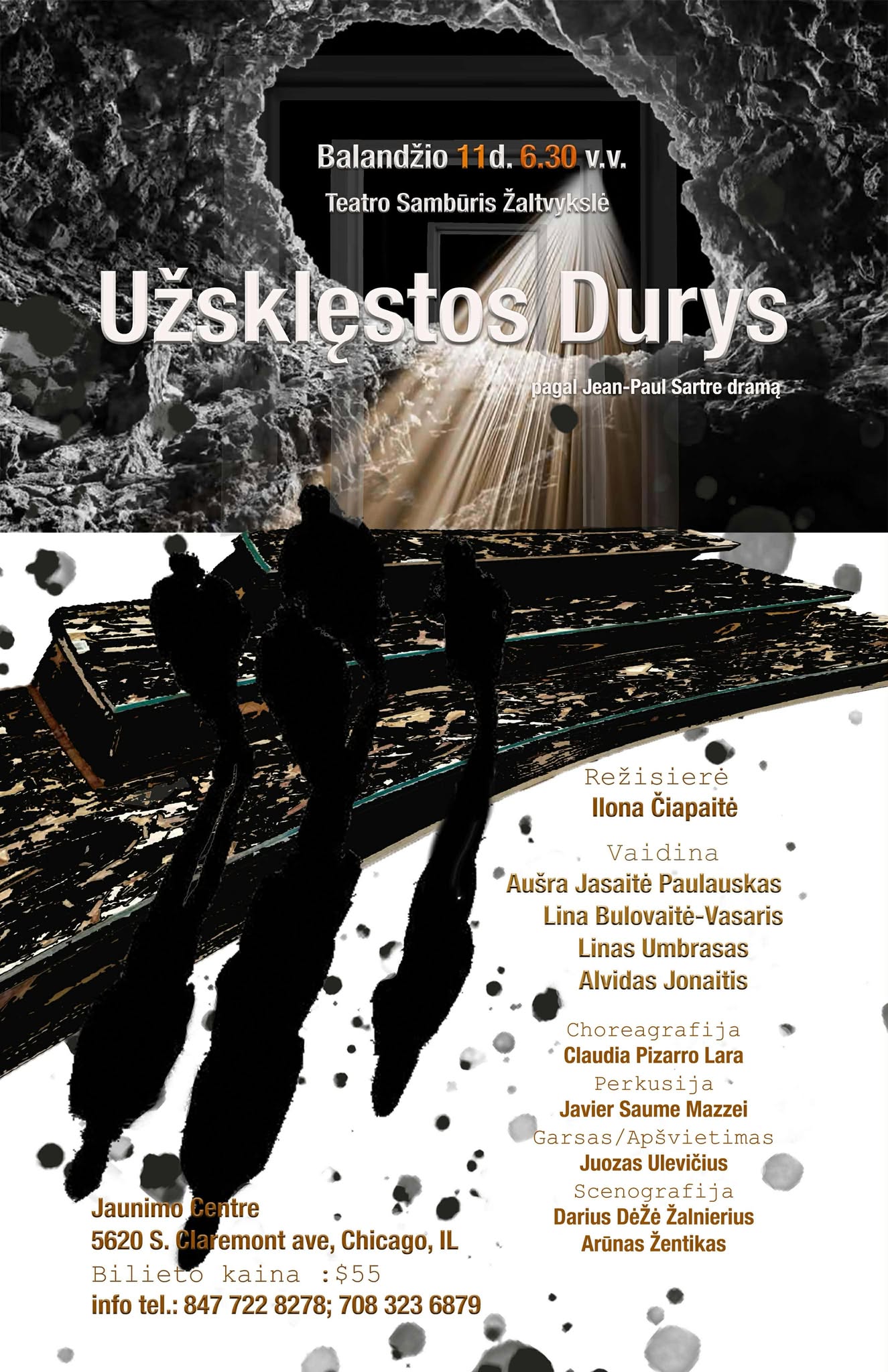 Užsklęstos durys